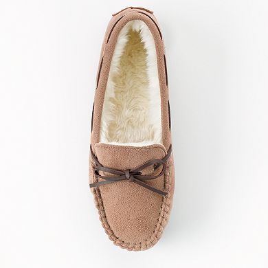 Sonoma Goods For Life® Microsuede Moccasin Slippers - Women