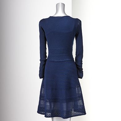 Simply Vera Vera Wang Fit & Flare Sweaterdress