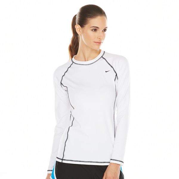 Women S Reebok Mesh Inset Rash Guard
