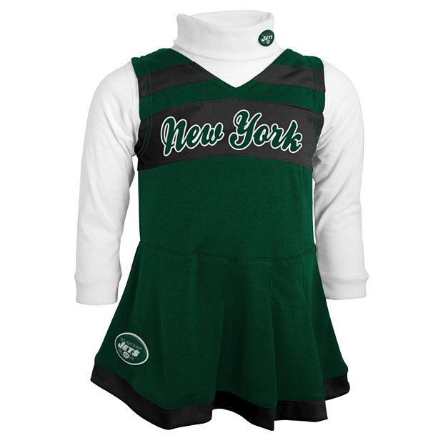 Baby New York Jets Cheerleader Jumper Set