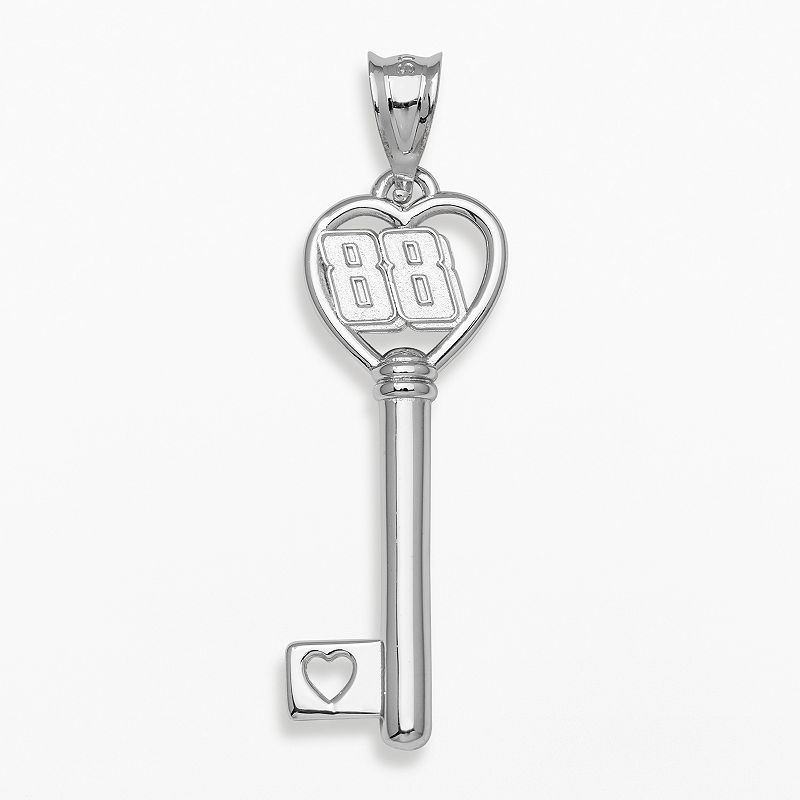 Insignia Collection NASCAR Dale Earnhardt Jr. Sterling Silver 88 Heart