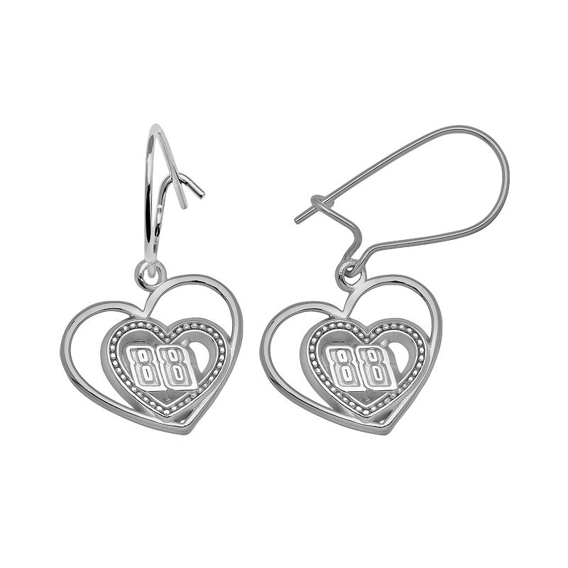 Insignia Collection NASCAR Dale Earnhardt Jr. Sterling Silver 88 Heart - 94549803 - Jewelry Let your love for Dale Earnhardt Jr. shine every t sku 94549803