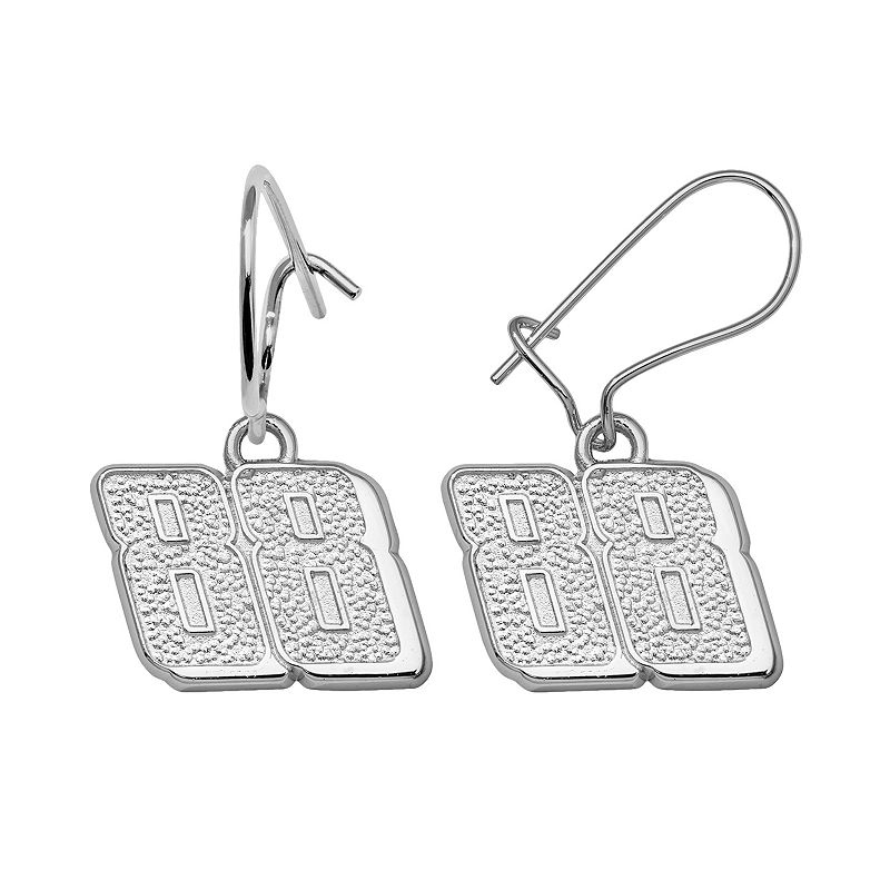 Insignia Collection NASCAR Dale Earnhardt Jr. Sterling Silver 88 Drop 