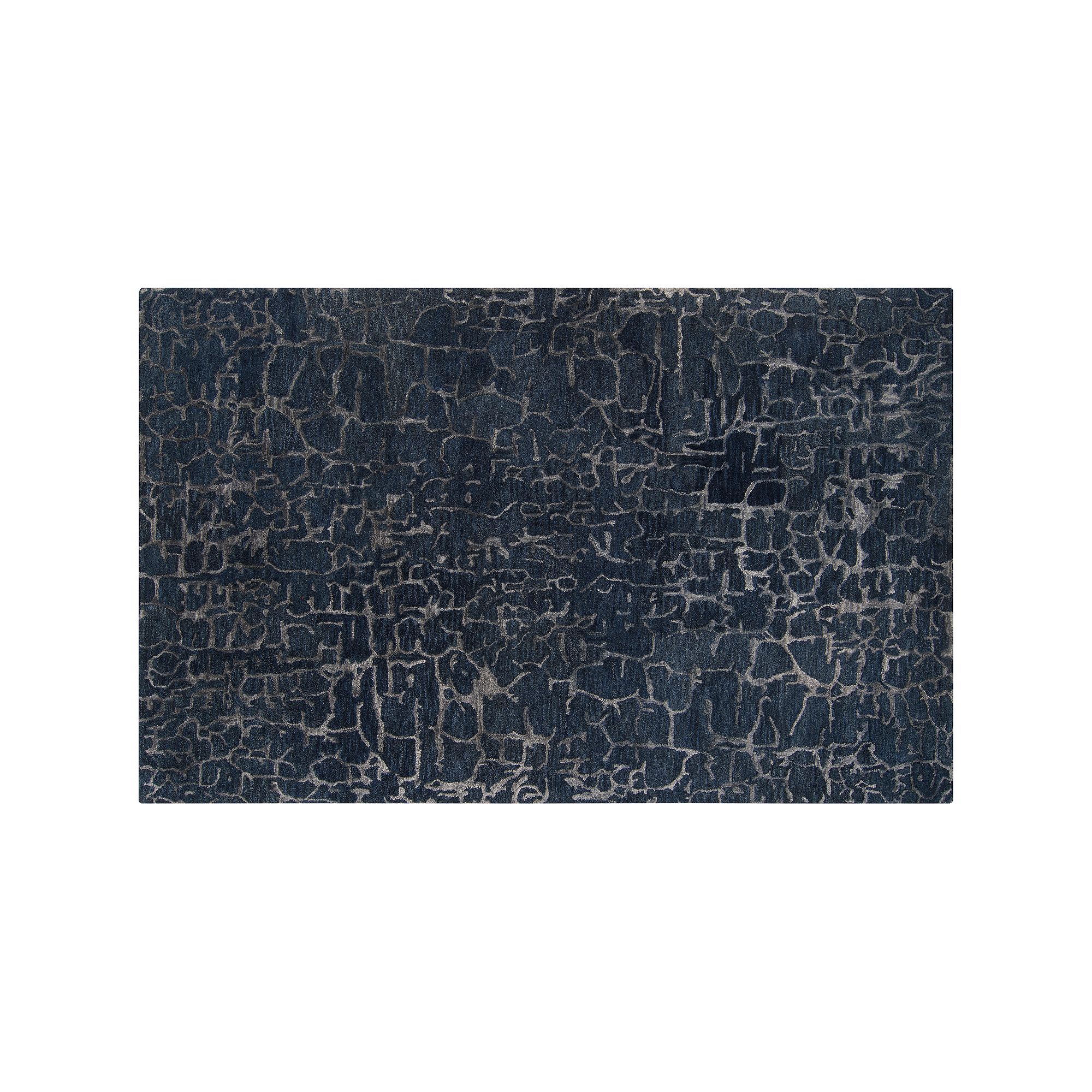 Artisan Weaver Campbellton Crackle Rug, Blue Blue