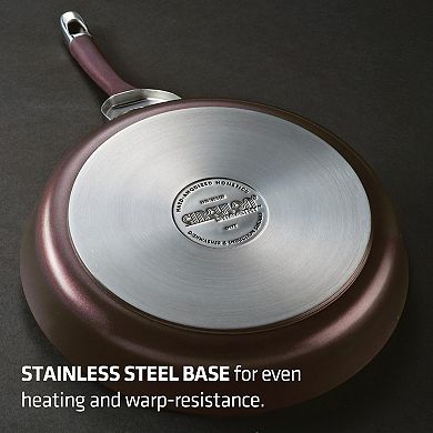Circulon Symmetry 3.5-qt. Hard-Anodized Nonstick Straining Saucepan