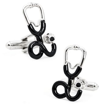 Medical Stethoscope Cuff Links