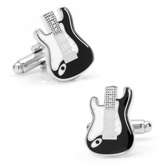 Men's Cuff Links, Inc. Electric Guitar Cuff Links