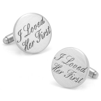 Men's Cuff Links, Inc. Wedding Series I Loved Her First Cuff Links