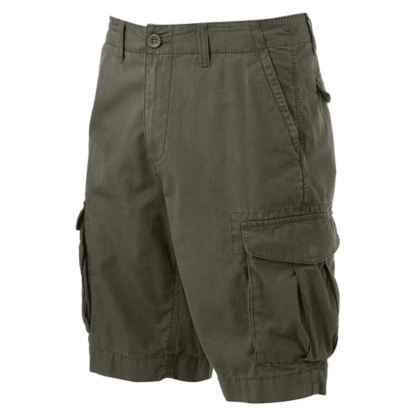 Kohls mens store khaki cargo shorts