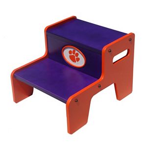Clemson Tigers Two-Tier Step Stool