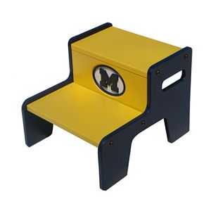 Michigan Wolverines Two-Tier Step Stool