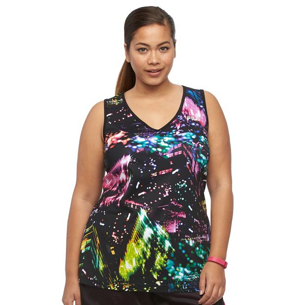 Plus Size FILA SPORT® Core Essential Workout Tank