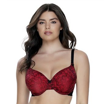 Paramour by Felina Gorgeous Memory Foam Contour Convertible T-Shirt Bra 255455