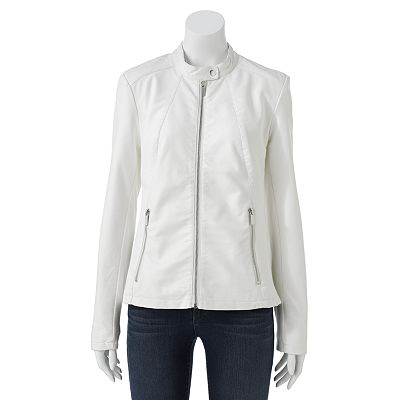 Women s Apt. 9 Faux Leather Jacket