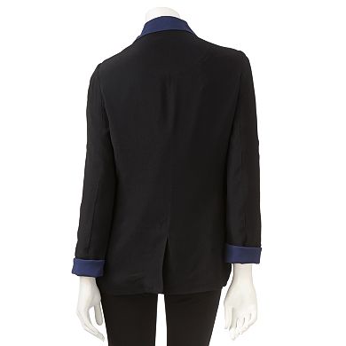 Women's LC Lauren Conrad Open-Front Crepe Blazer