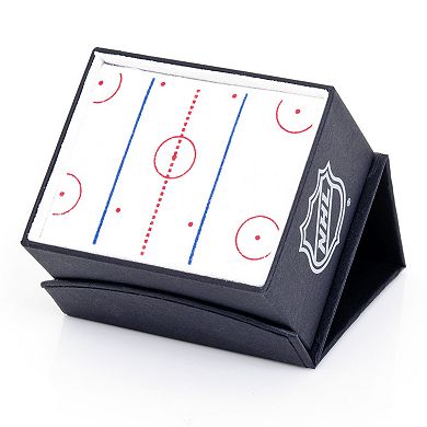 New York Islanders Rhodium-Plated Cuff Links