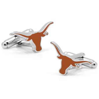 Texas Longhorns Rhodium-Plated Cuff Links