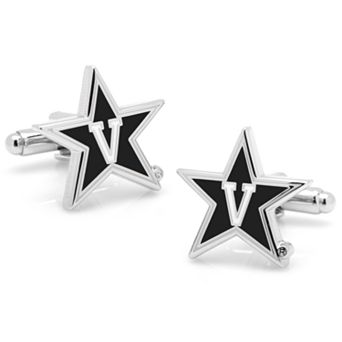 Vanderbilt Commodores Rhodium-Plated Cuff Links