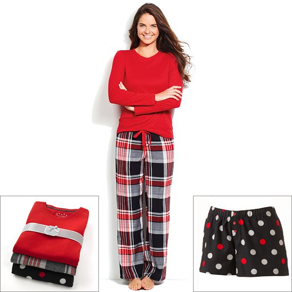 Women s Sonoma Goods For Life Flannel Pajamas