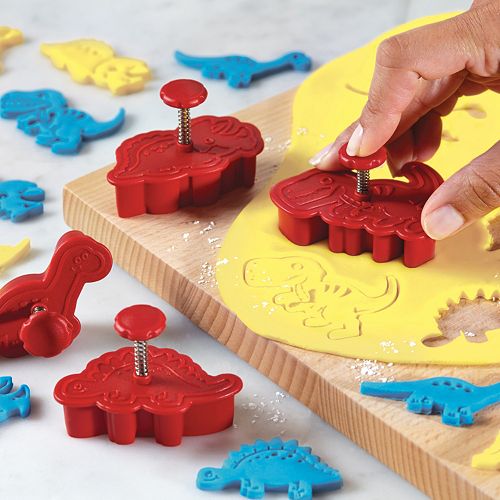 Cake Boss™ Decorating Tools 4 Pc Dinosaur Fondant Press Set