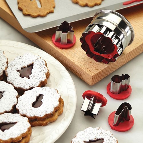 Cake Boss™ Decorating Tools 6 Pc Holiday Linzer Cookie