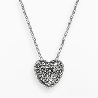 Lavish by TJM Sterling Silver Heart Pendant