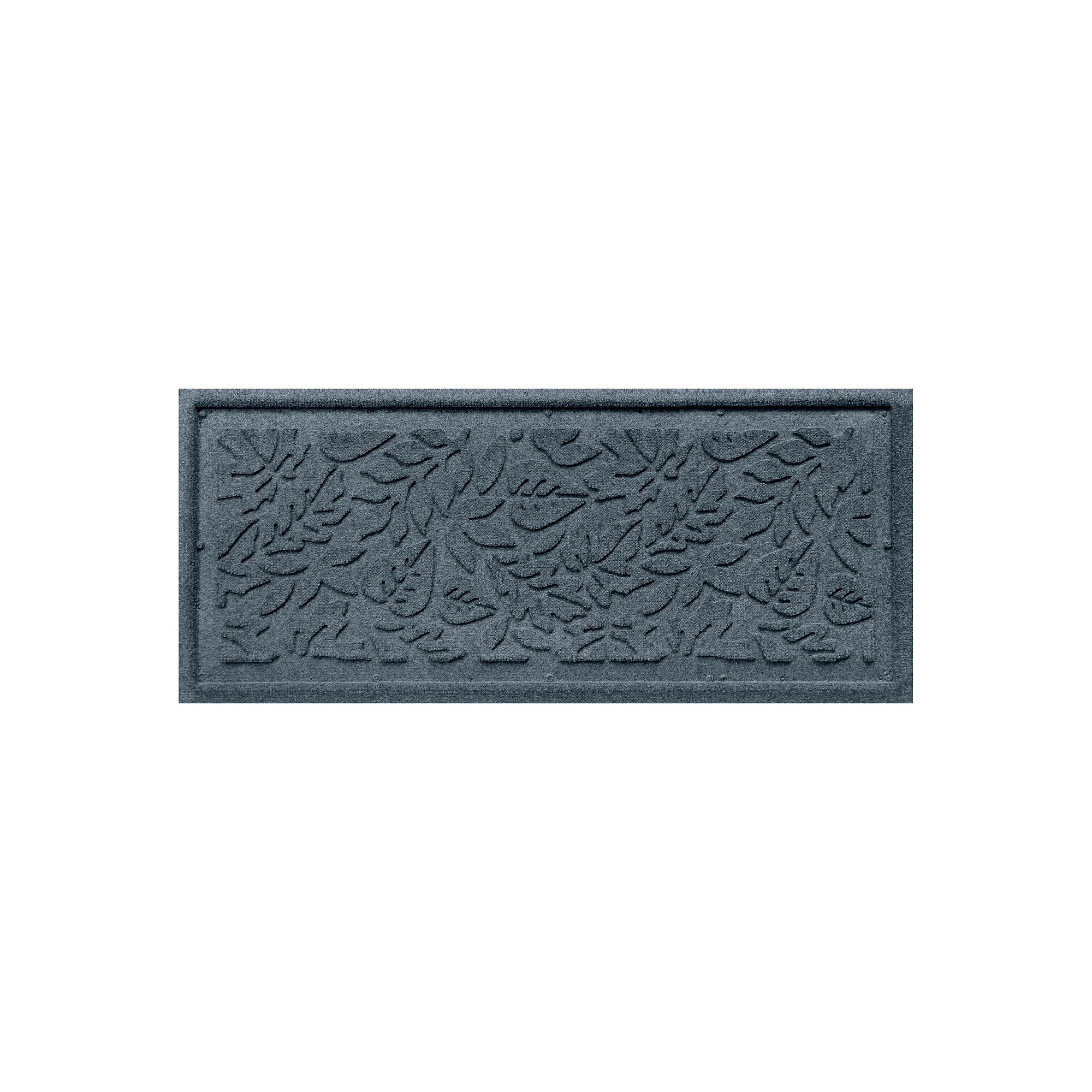 WaterHog Fall Day Indoor Outdoor Boot Tray - 15 x 36, Bluestone