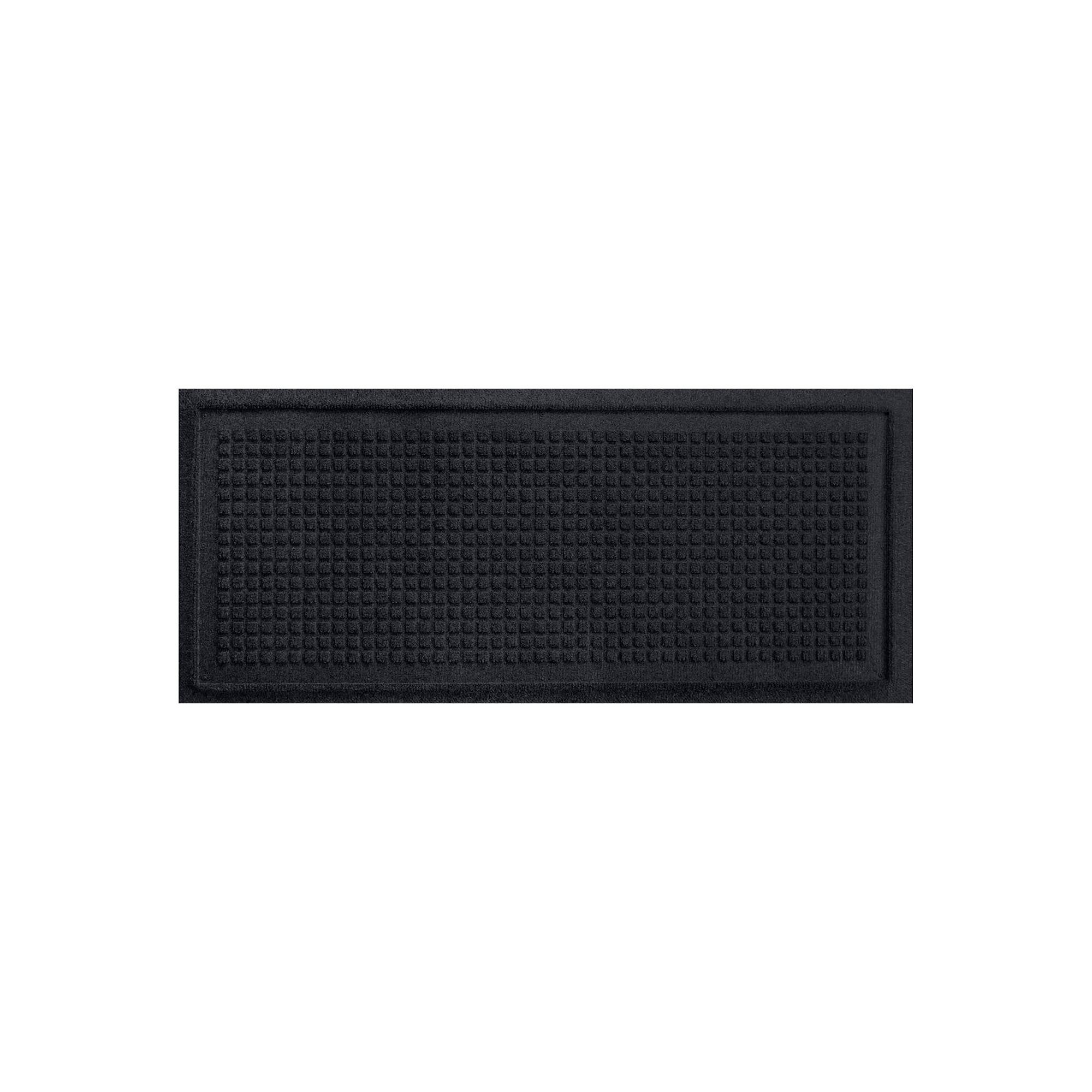 Waterhog Squares Indoor Outdoor Boot Tray - 15 x 36, Grey