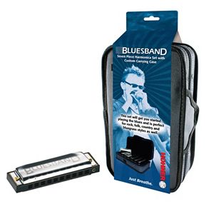 Hohner Blues Band 7-pc. Harmonica Set