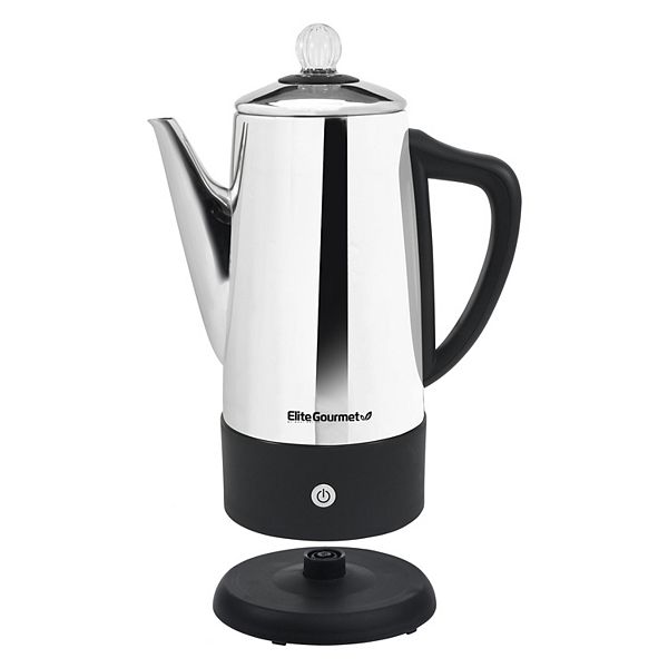 Electric Coffee Percolator 12 Cup Stainless Steel , by Presto -  Norway