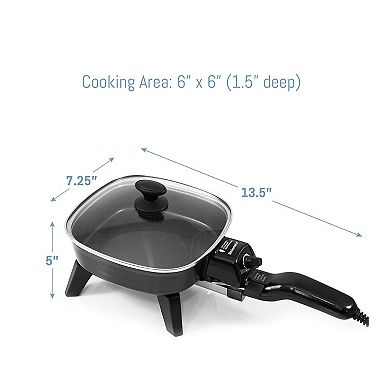 Elite Cuisine 7-in. Electric Skillet