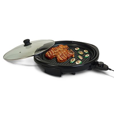 Elite Gourmet 14 in. Indoor Electric Grill