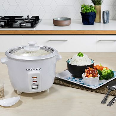 Elite Cuisine 6-Cup Rice Cooker