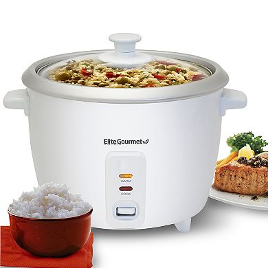 Elite Cuisine 6-Cup Rice Cooker