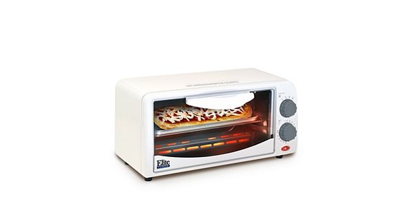 Elite Cuisine 2-Slice Toaster Oven with Broiler