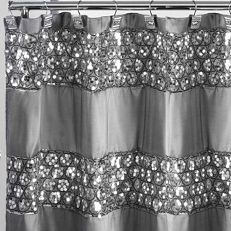 Popular Bath Sinatra Fabric Shower Curtain