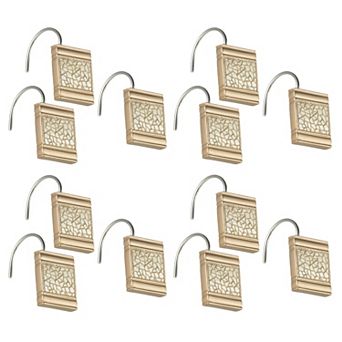 Sinatra 12 pk Shower Curtain Hooks