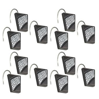 Sinatra 12 pk Shower Curtain Hooks