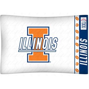 Illinois Fighting Illini Standard Pillowcase