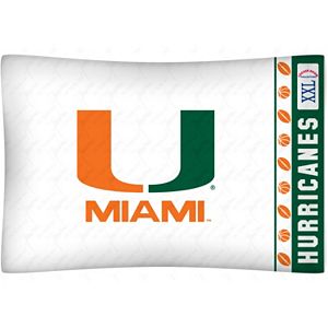 Miami Hurricanes Standard Pillowcase