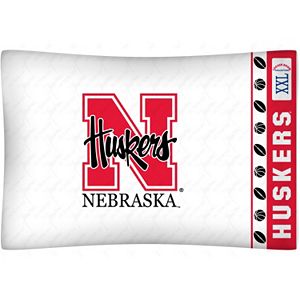 Nebraska Cornhuskers Standard Pillowcase
