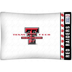 Texas Tech Red Raiders Standard Pillowcase