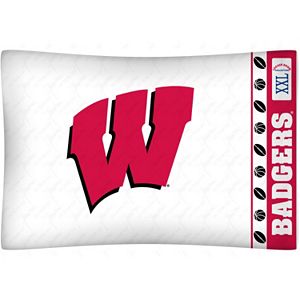 Wisconsin Badgers Standard Pillowcase