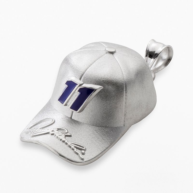 Insignia Collection NASCAR Denny Hamlin Sterling Silver 11 Baseball Ca