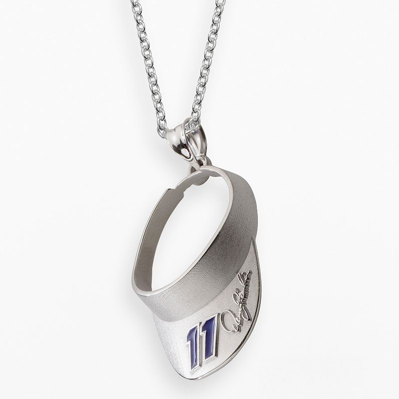 Insignia Collection NASCAR Denny Hamlin Sterling Silver 11 Visor Penda