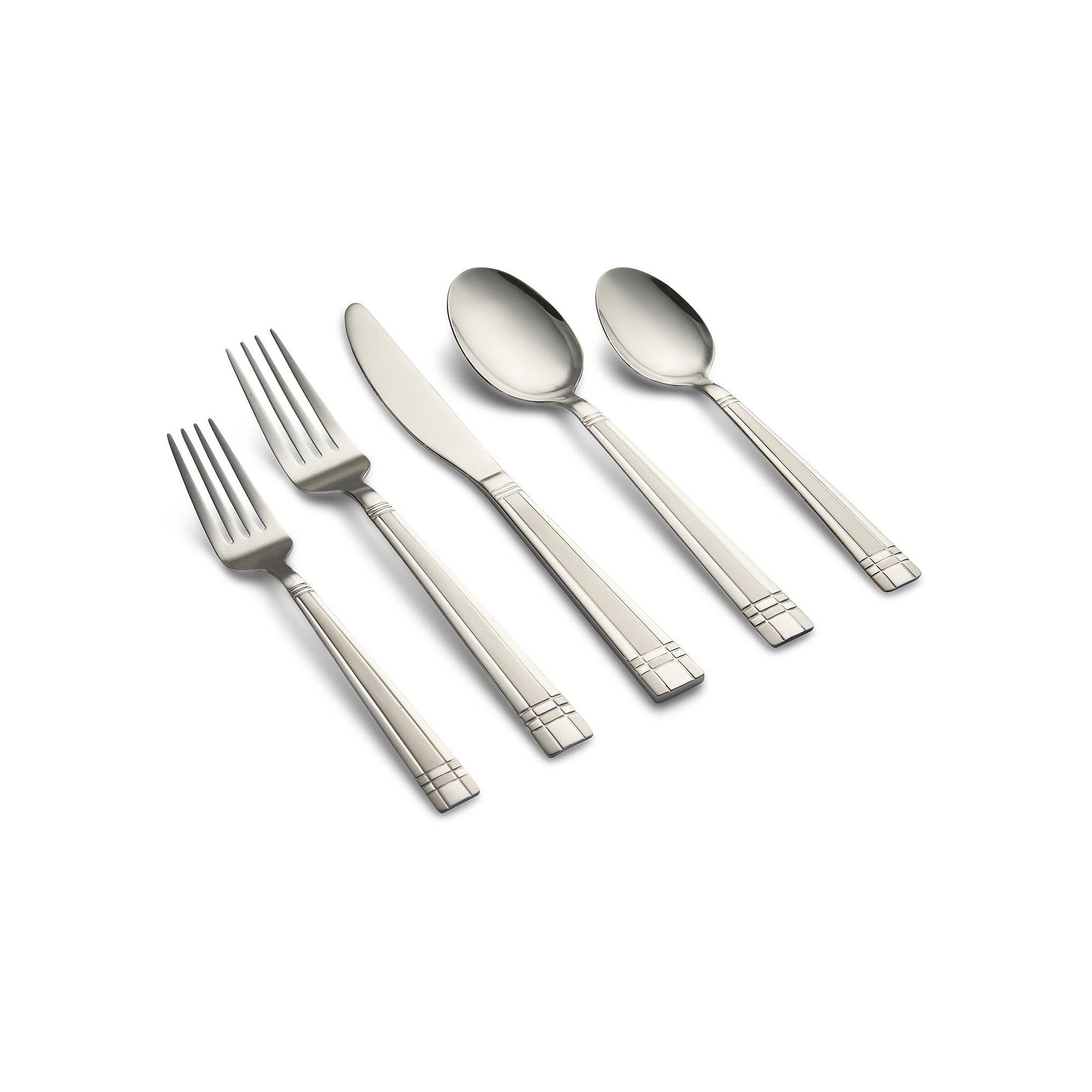 Cambridge Axis Sand 51-pc. Flatware Set, Multicolor