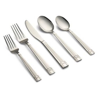 Cambridge Axis Sand 51 pc Flatware Set