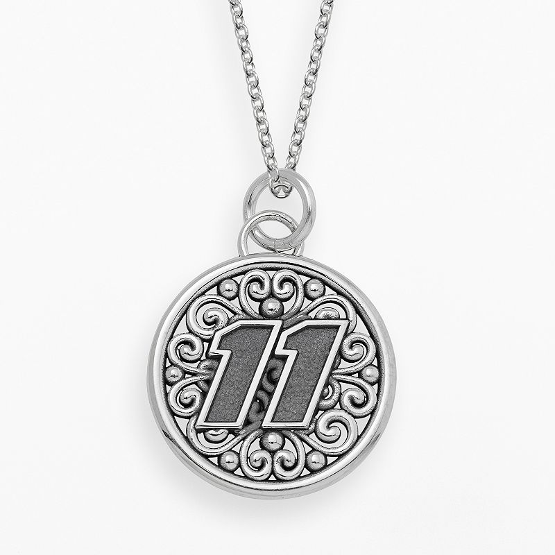 Insignia Collection NASCAR Denny Hamlin Sterling Silver 11 Pendant, Me