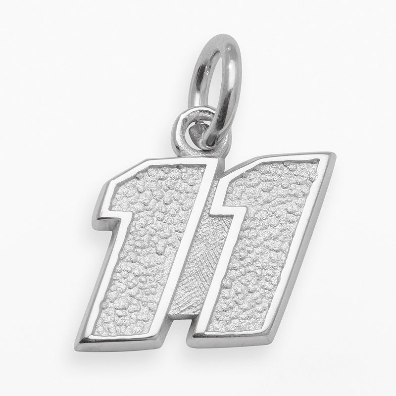 Insignia Collection NASCAR Denny Hamlin Sterling Silver 11 Pendant, Me