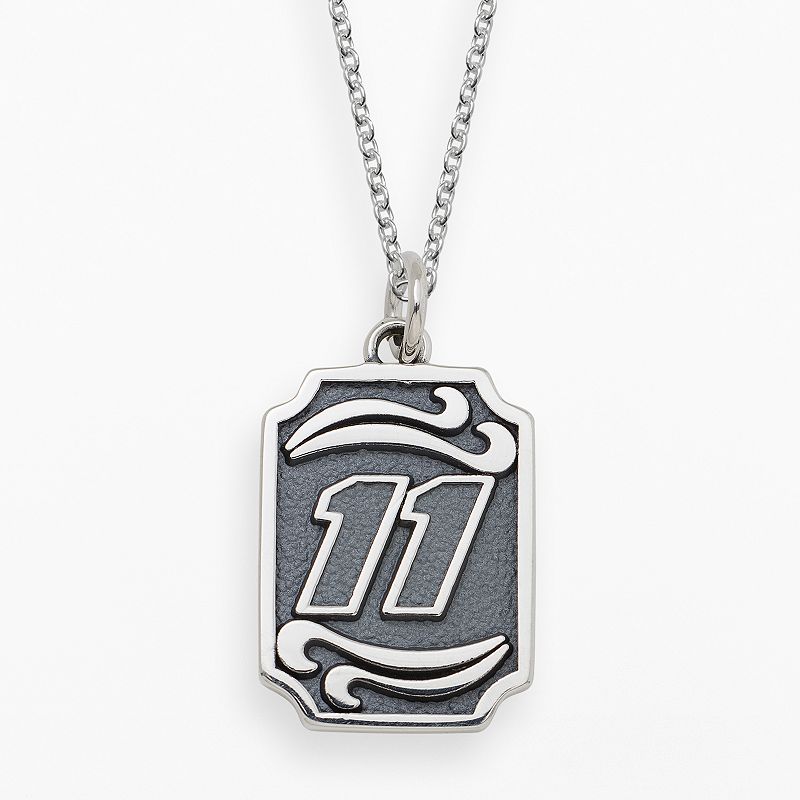 Insignia Collection NASCAR Denny Hamlin Sterling Silver 11 Pendant, Me